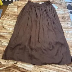 (新品未使用)L UNIQLO ロングスカート