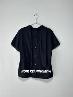 NOIR KEI NINOMIYA ノワール ケイニノミヤ 半袖カットソー Sのサムネイル