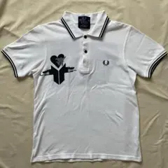 【美品】FRED PERRY×Judy Blame限定コラボポロシャツ 白36のサムネイル