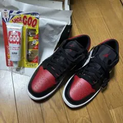 新品未使用品　NIKE ナイキ　エアジョーダン1 LOW 27cm シューグー付