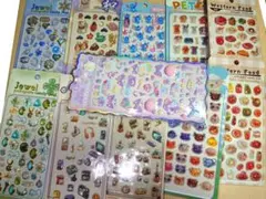 スティッチ キャラクター シール 動物 ジュエル など