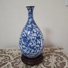 中国美術 稀少特大花瓶 骨董品 海老の絵 高さ66cm - メルカリ