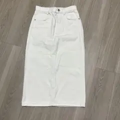 ZARA ホワイト タイトスカート