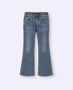 GU スリムフレアジーンズ