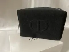 《Dior》ディオール スクエアポーチ ブラック 【新品未使用】