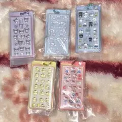 ボンボンドロップシール ガチャガチャ サンリオキャラクター コンプリート 5種