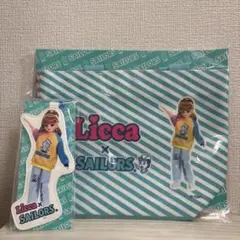 リカちゃん くじ セーラーズ トートバッグ　ダイカットキーチェーン　セット