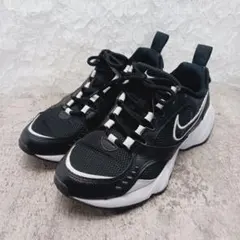 美品 ナイキ エア ヘイツ 厚底 スニーカー 黒 24cm 2024年モデル