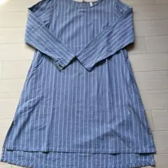koti koti ストライプ長袖チュニック M