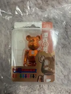 BE@RBRICK キーチェーン オレンジ