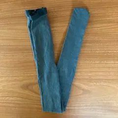 シェイプアップタイツ ボタニカル柄 グレー M-L サイズ