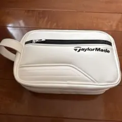 TaylorMade ラウンドポーチ ホワイト　ラウンドトート　テーラーメイドのサムネイル