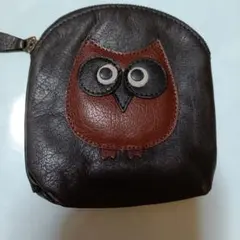 イビザ　フクロウデザイン レザーケース
