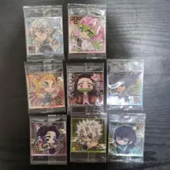 鬼滅の刃　ウエハース　シール8枚セット