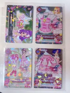アイカツ　カード　オーロラキスバレエシューズ&マーブルキャンディ2枚セット アイカツ カード オーロラキスバレエシューズ&マーブルキャンディ2枚