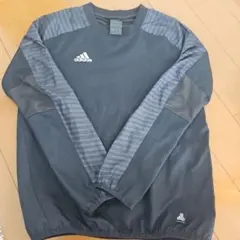 adidas 140cm ピステ ウィンドブレーカー 黒