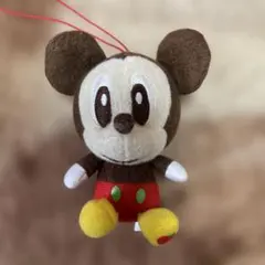 ミッキーマウス フェルトマスコット ストラップ付き