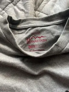 MANASTASH マナスタッシュ Tシャツ グレー XL