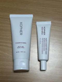 新品、未使用】KOPHER スキンケアセット 3点セット 韓国 保湿 毛穴