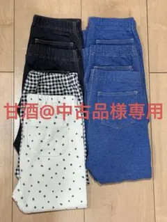 UNIQLO ベビーレギンス 90 10分丈 7本セット