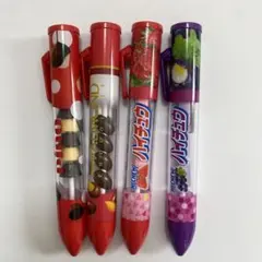 【最終値下げ】サクサクボールペン　お菓子テーマ ボールペン 4本セット