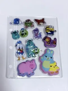 【正規品】モンスターズインク ミニオン ズートピアプチドロステッカー おすそ分け