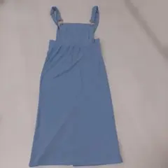 ANAP 水色 ジャンパースカート フリーサイズ