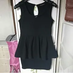 ペプラムドレス キャバクラ タイトミニドレス