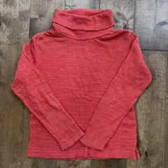 JUNK STOREタートルネック長袖カットソー　130