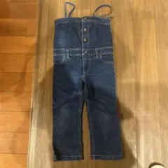 インディゴデニムオーバーオール 4T