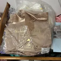 Maison de FLEUR ポムポムプリン トートバッグ