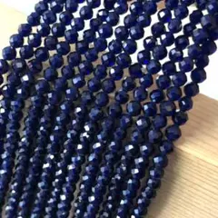 サファイア 3mmカット連売り ブレスレット2本分