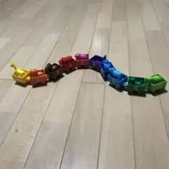 カラフルな動物型トレーラー10個セット