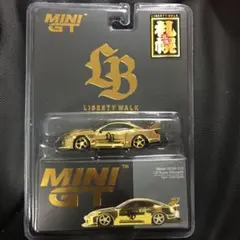 MINI GT Nissan Silvia S15 ゴールド リバティーウォーク