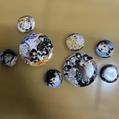 鬼滅の刃 22巻 特典 缶バッジセット 全8種コンプリート【同梱版】
