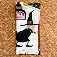 アレキサンダーヘンリー　パフュームウィッチ柄　ハンドメイドメガネケース