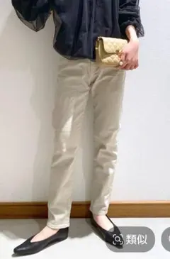 BARNYARDSTORM ライトスリムボーイパンツ ベージュSのサムネイル