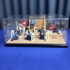 新歴史浪漫シリーズ」「新撰組 池田屋騒動」フィギュア　ディスプレイケース付
