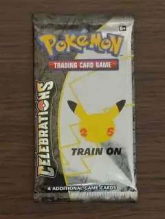 海外限定　25th 英語 パック　未開封　プロモ　ピカチュウ　マーク