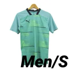 PUMA プーマ 半袖Tシャツ トップス Sサイズ グリーン春物