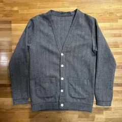 入手困難⭐️GUCCI ミケーレ期 ニットカーディガン ウール グレー XL