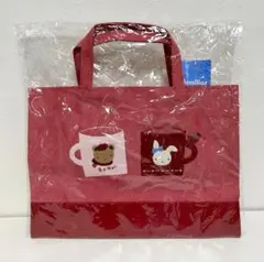 【完売商品レア】ファミリア　ブックトート　バック　赤