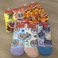 アンパンマン 靴下 ソックス 7点セット