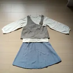 a.v.v☆トップス・スカート　２点セット　120