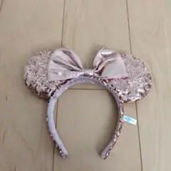 ローズゴールド ミニー耳カチューシャ　ディズニー
