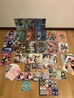 けいおん　クリアファイル　下敷き　ストラップ　ポスター　タオル　クリアシート