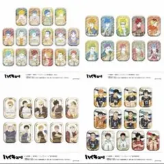 ハイキュー!! スクエア缶バッジ 　４種セット