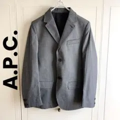 美品❗️ A.P.C. アーペーセー ストライプテーラード