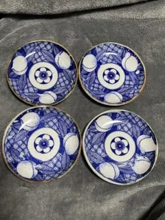 高級有田焼【今右衛門】色鍋島 唐花紋 銘々皿☆4枚セット - メルカリ