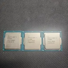 Intel Core i5-8500T&i7-6700K CPU 2枚 - メルカリ